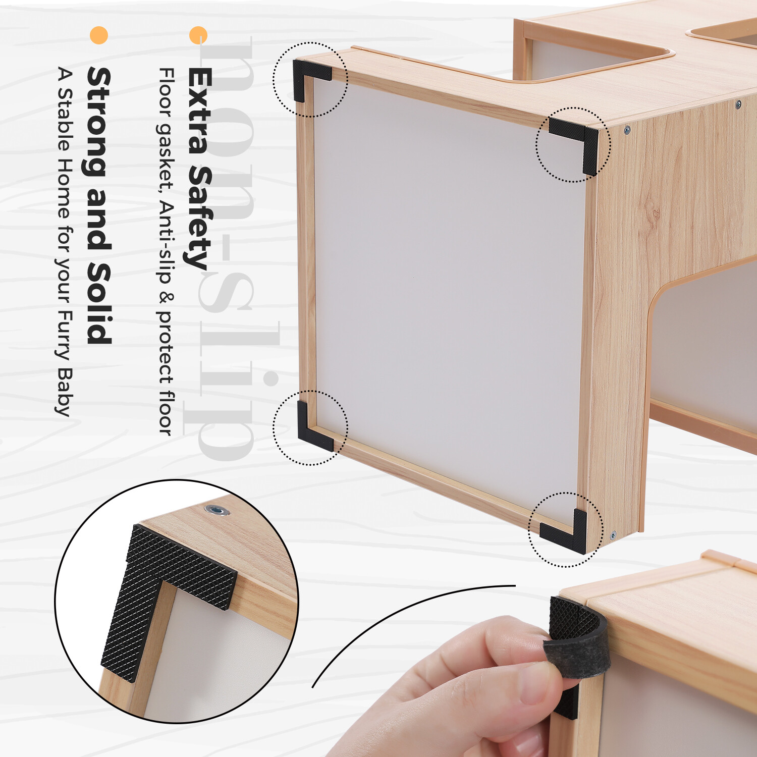 Pawz Road Cat Tree Tower Bedside Tables Condo House Bed Scratcher Furniture Toys