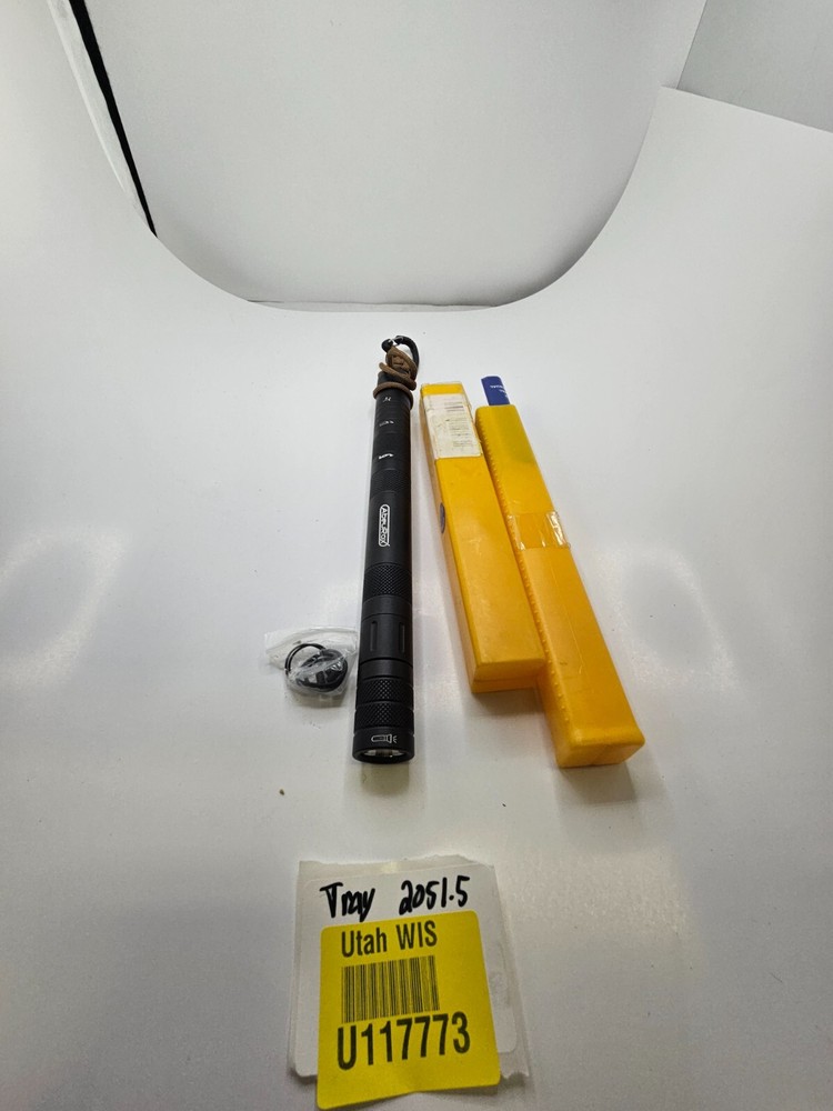 AbeuRox Multifunctional Tactical Survival Tool Fire starter Whistle Flashlight