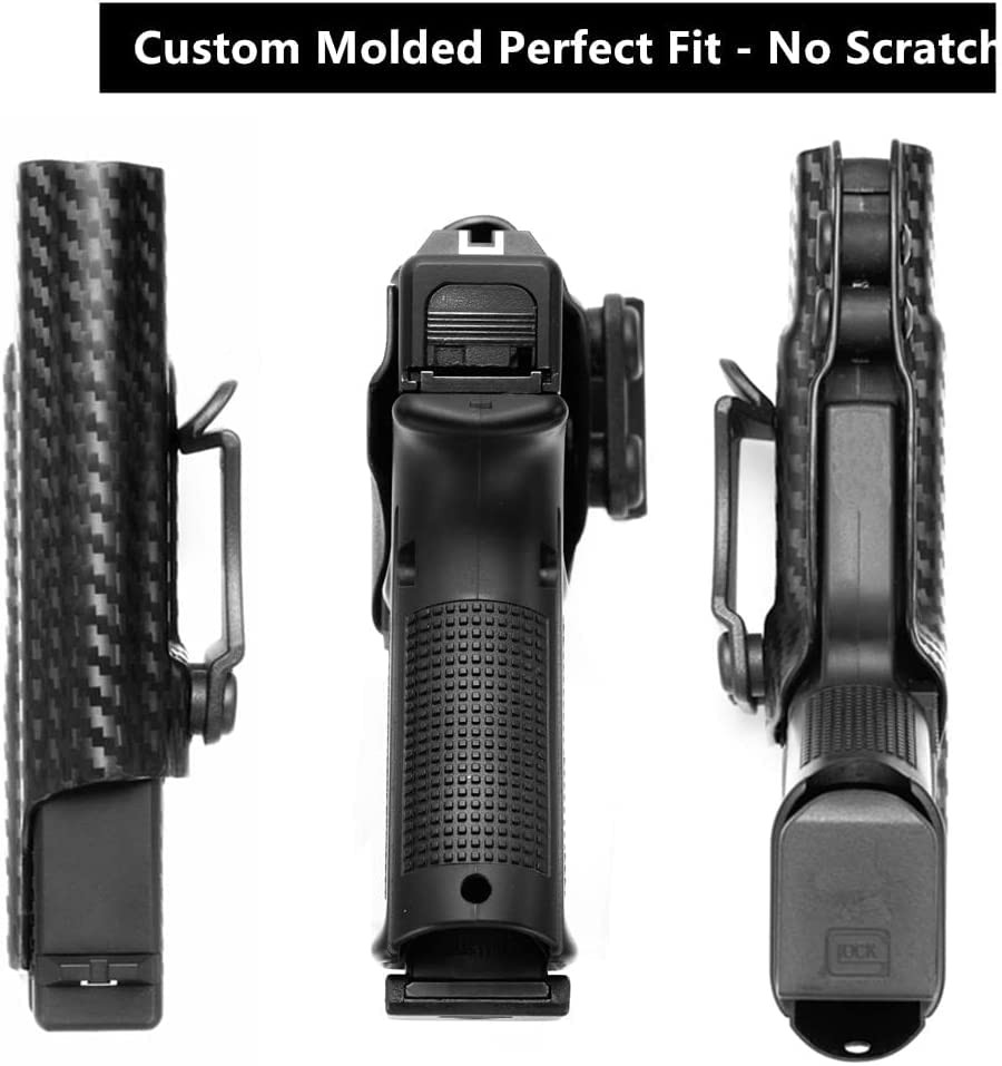 Kydex Iwb Holster for Glock 43x 48 Mos G43X G48 Rail with Streamlight TLR-7 Sub