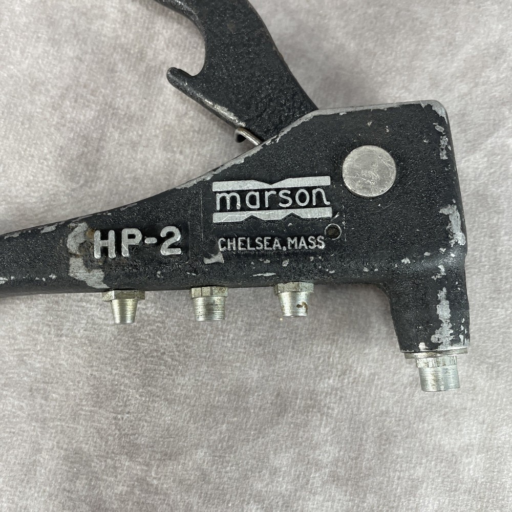 Blue Point Marson Tools HP-2 Rivet Gun Klik Fast Red Grip