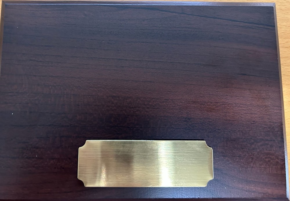 Ozzy Osbourne with 5x7 plaque Mint! Rare!