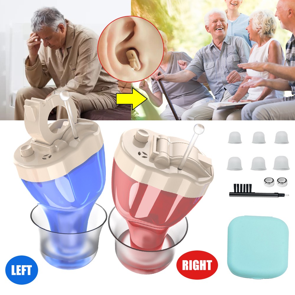 Hearing Amplifier (CIC) Complete In Canal,Invisible,Super mini, Hearing Aid