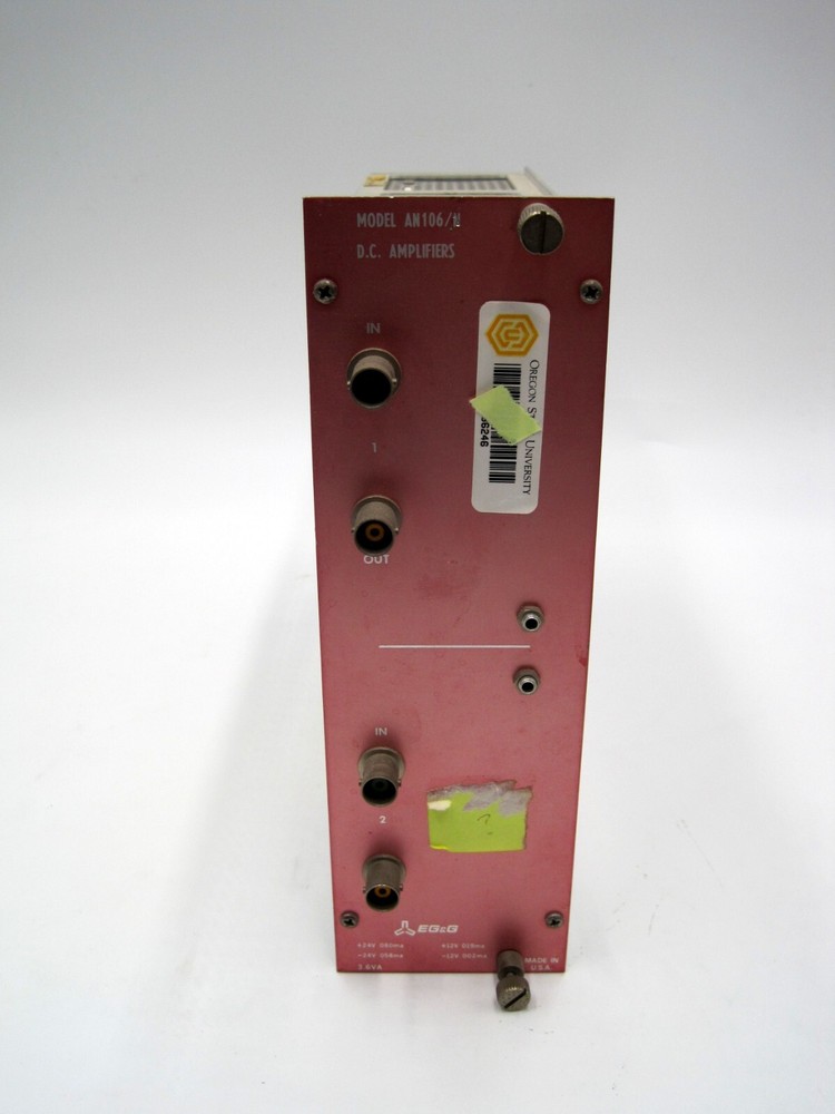 Ortec EG&G AN106/N DC Amp / Amplifier Module