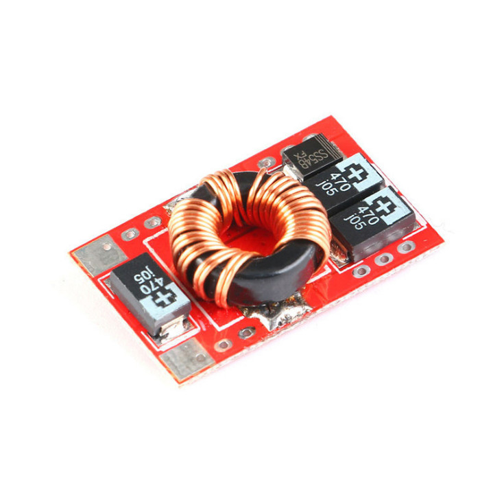 A Efficiency 92% DC-DC Converter step up Boost Module 3V to 5V Circuit Board 3A