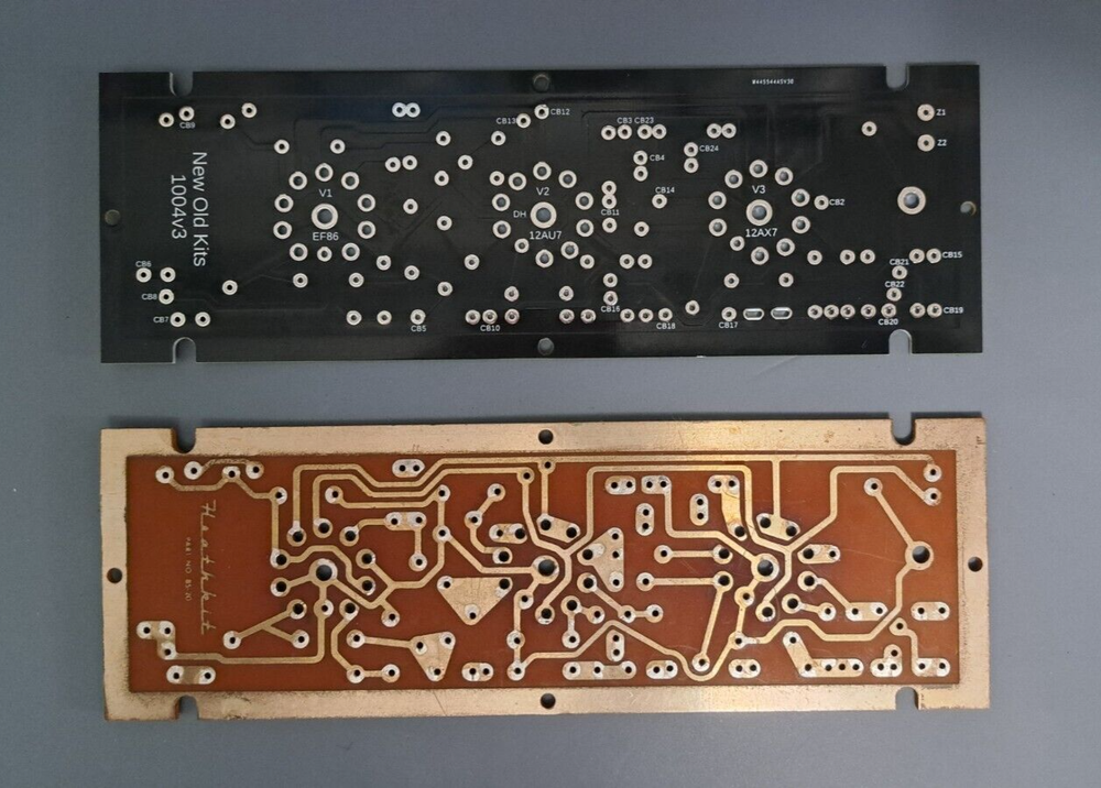Heathkit SP-2 Stereo Pre-amplifier Replacement circuit board. Brand new PCB SP-1