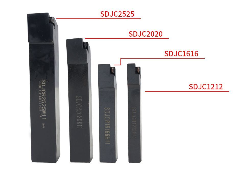 1pcs Carbide Inserts Lathe Bar External Turning Tool Holder Dcmt11 Cutting Tool