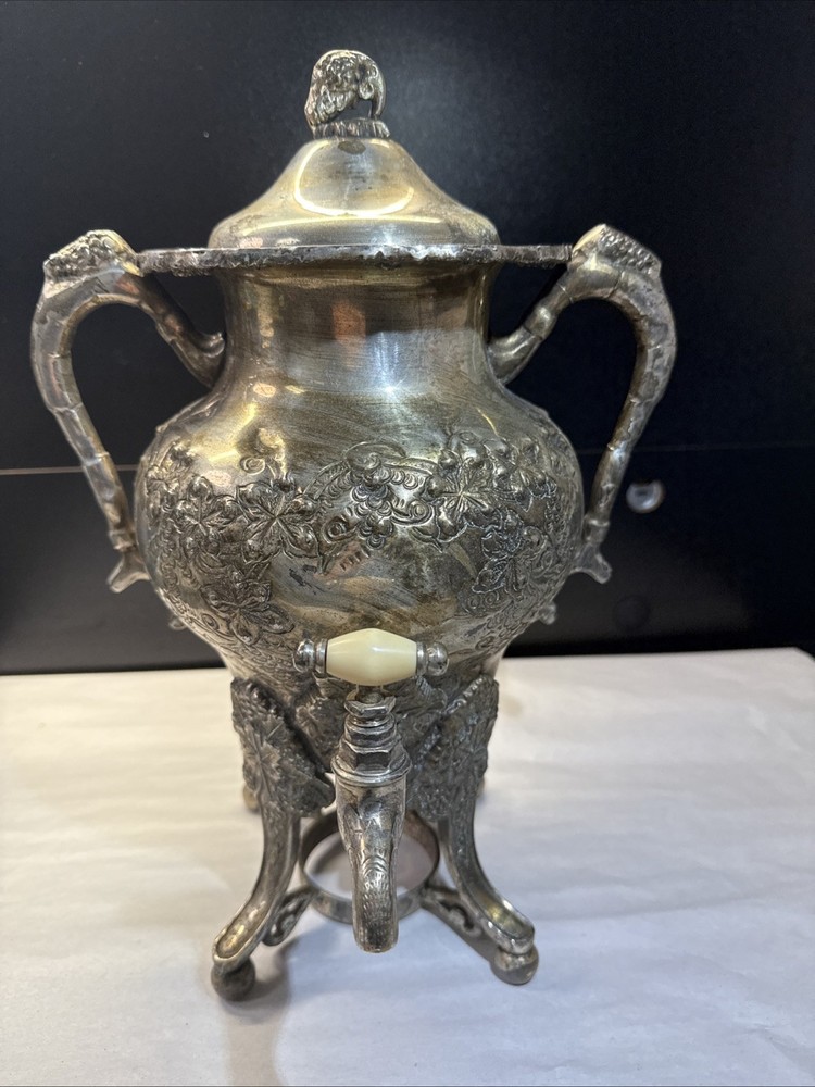 Vintage Alda's Samovar Silver Plated