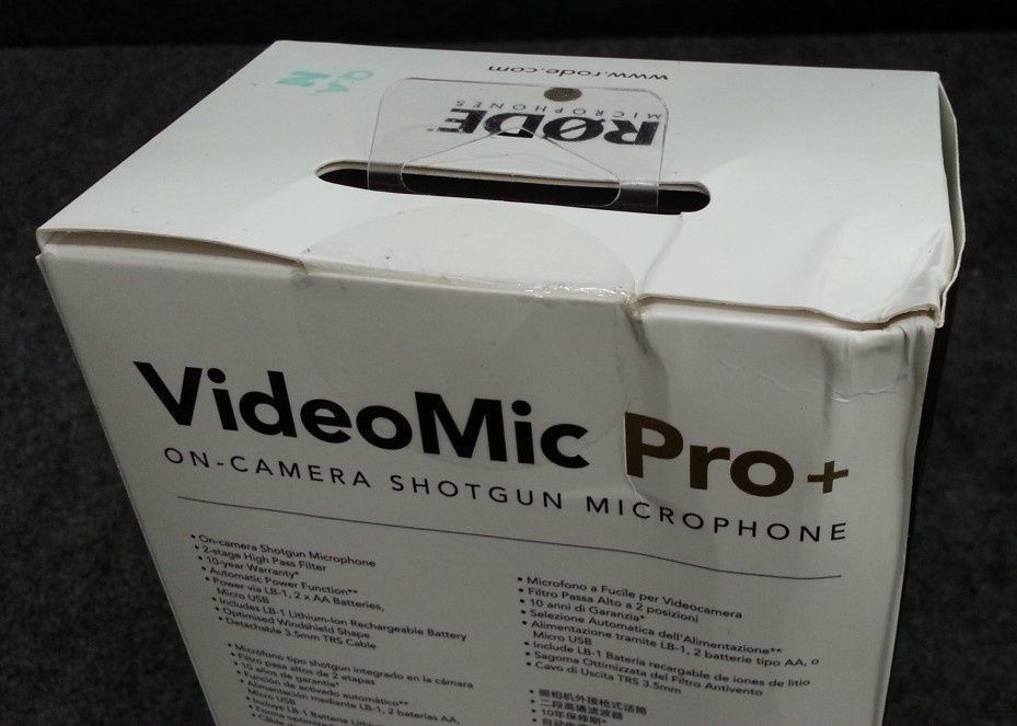 RODE VideoMic Pro+ On-Camera Shotgun Microphone