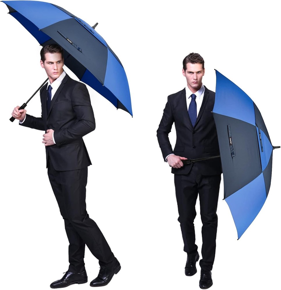 47/54/62/68/72 Inch Automatic Open Golf Umbrella Oversize Extra Large Double