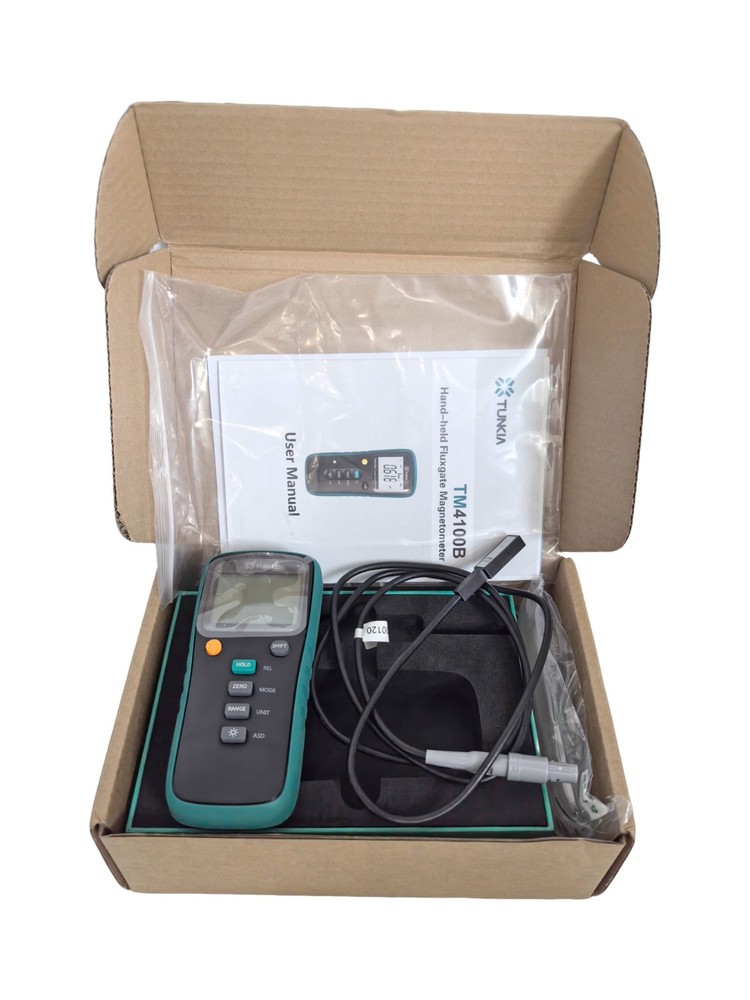 Handheld Single-Axis Fluxgate Magnetometer with Range 0-500μT Accuracy Class 2