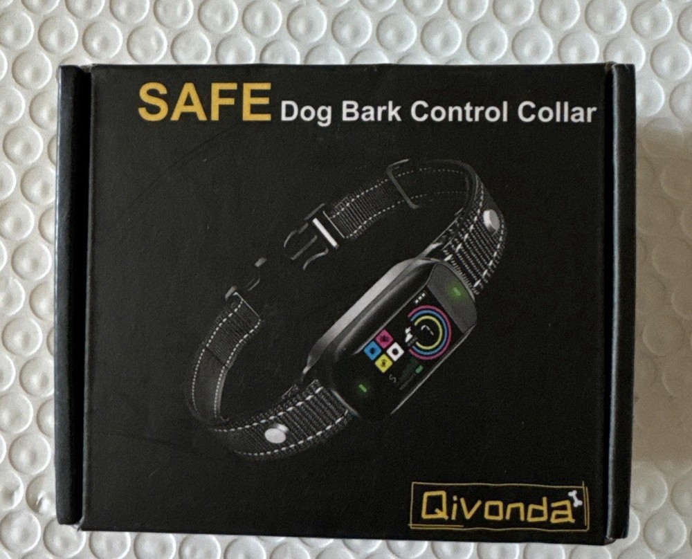 Dog Bark Control Collar - Pet Safe Anti Barking Dog Training Collar