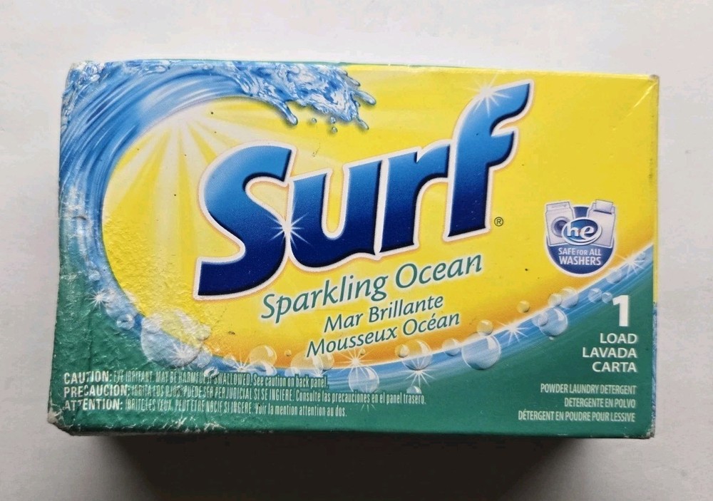 Surf Sparkling Ocean He Powder Detergent Pack, 1 Load Vending Machine
