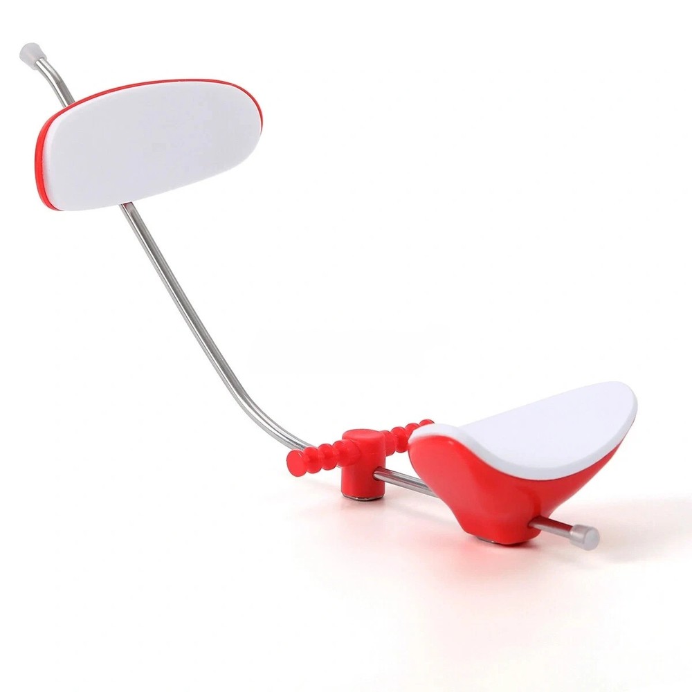 Dental Ortho Adjustable Reverse-Pull Forward Pull Headgear Single Bar Red/Blue