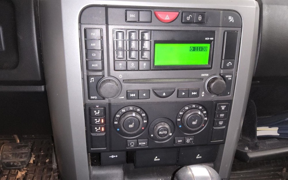 ROVER LR3 2008 LEFT QUARTER PANEL SILVER 1776856