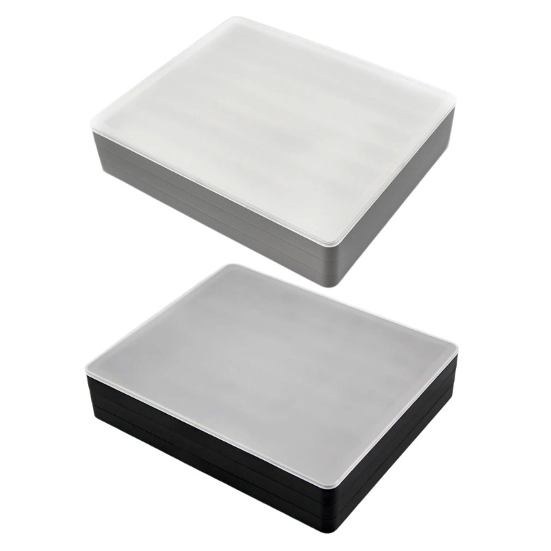 Reconfigurable Keycap Storage Tray Framework Layer Plastic Case Clear Top Keyset