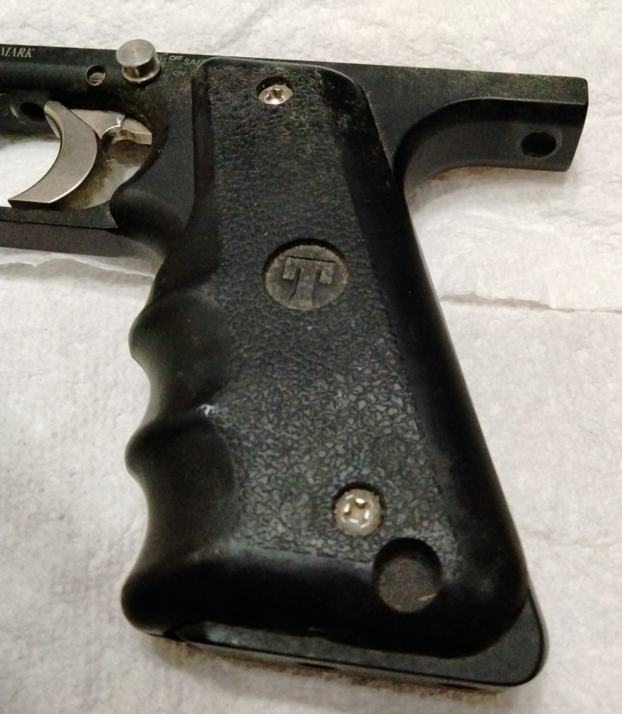 Benchmark Single Trigger Automag Frame Paintball Grips Micro Switch Mod