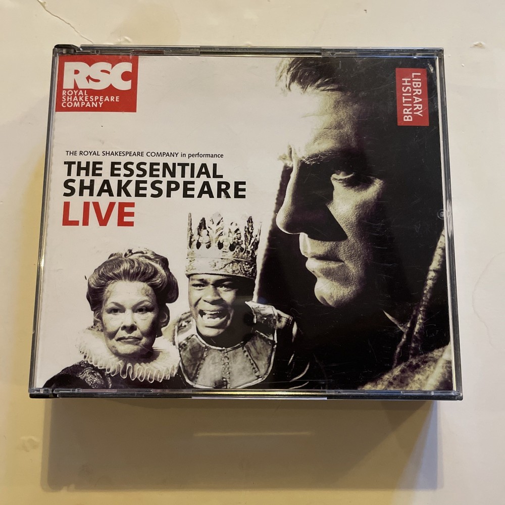 Essential Shakespeare Live by The British Library (2010, Compact Disc)