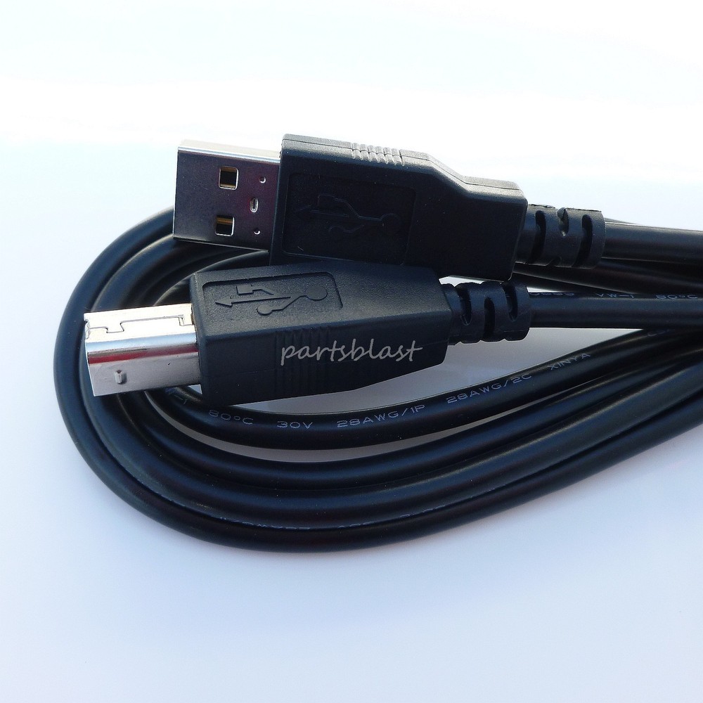 Quality Printer USB cable fits most A/B connection cord wire type common regular
