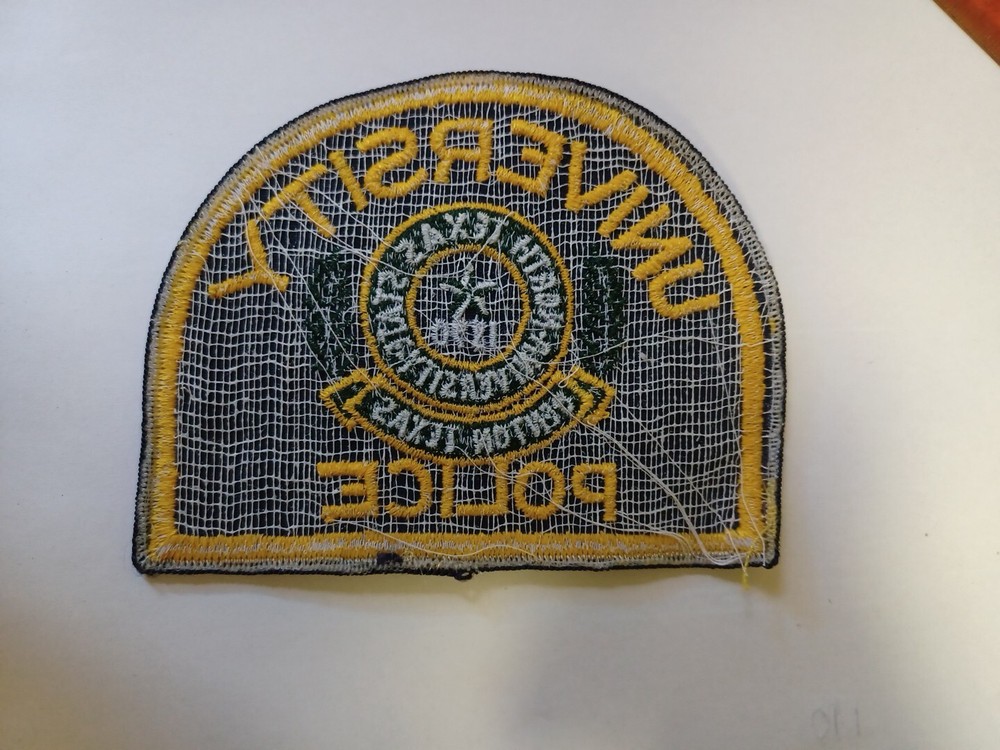 Police Security University Shoulder Patch