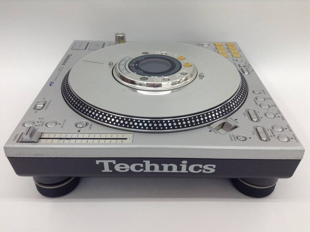 Technics SL-DZ1200 Digital Turntable Silver Direct Drive DJ CDJ
