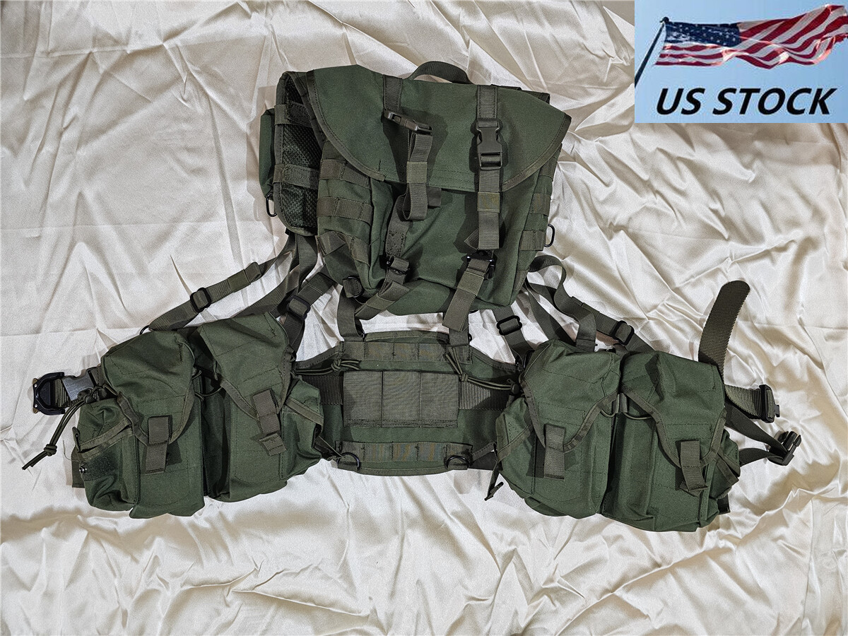 Russian SMERSH M1 Tactical Chest Rig Molle Set AT Green Set For 7.62