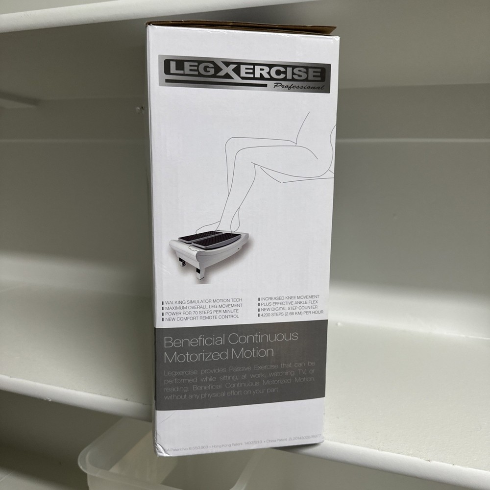 LegXercise Pro LEGX-012 Motorized Leg Activator Exercise Machine With Remote