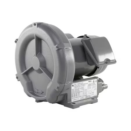 Fuji Electric Vfc200p-5T Regenerative Blower, 0.37 Hp, 42 Cfm