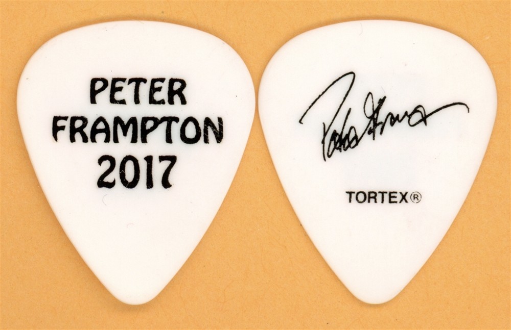 Peter Frampton Vintage Guitar Pick - 2017 Frampton Comes Alive Tour