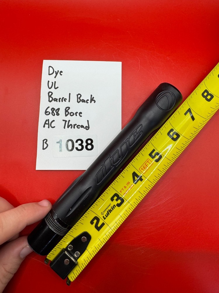 Dye UL Barrel Back 688 Bore AC Thread