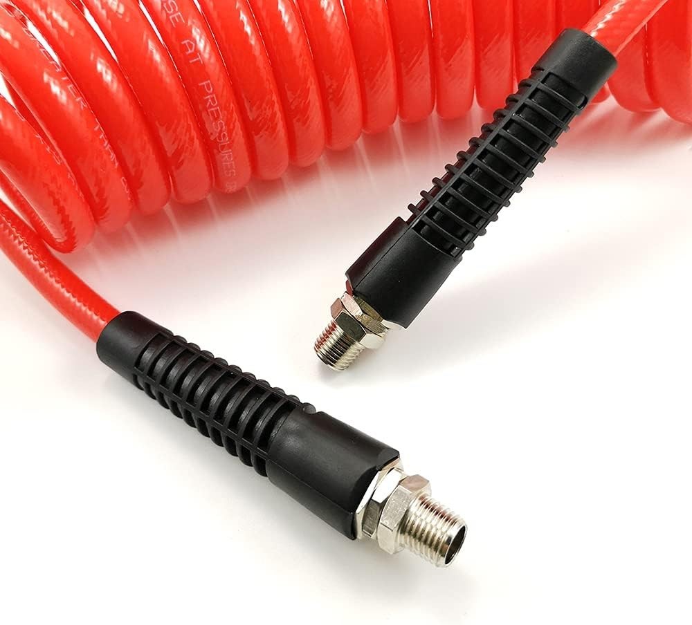 16-PCs. Air Compressor Accessories Kit with 3/8" x 15 ft Coil Air Hose