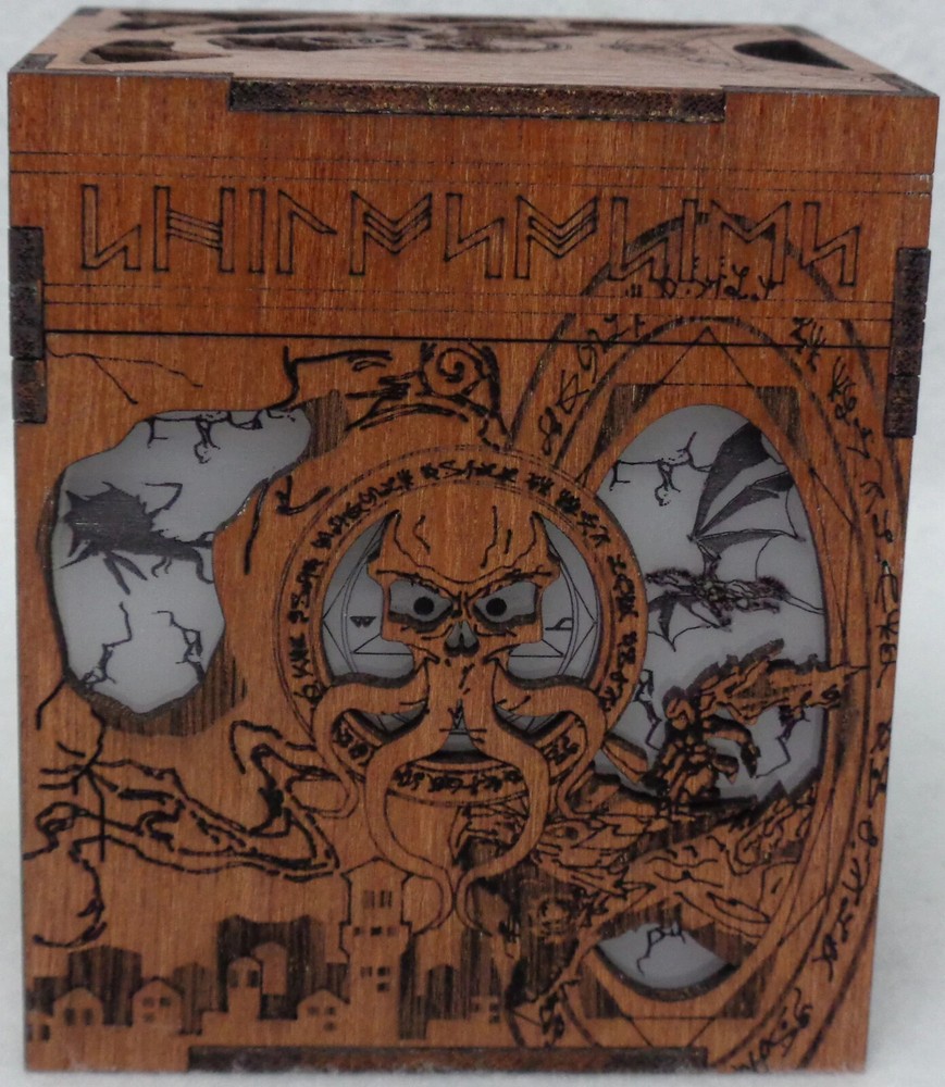 MTG Commander Deck Box WHITE BALDUR'S GATE mind flayer standard Magic Gathering