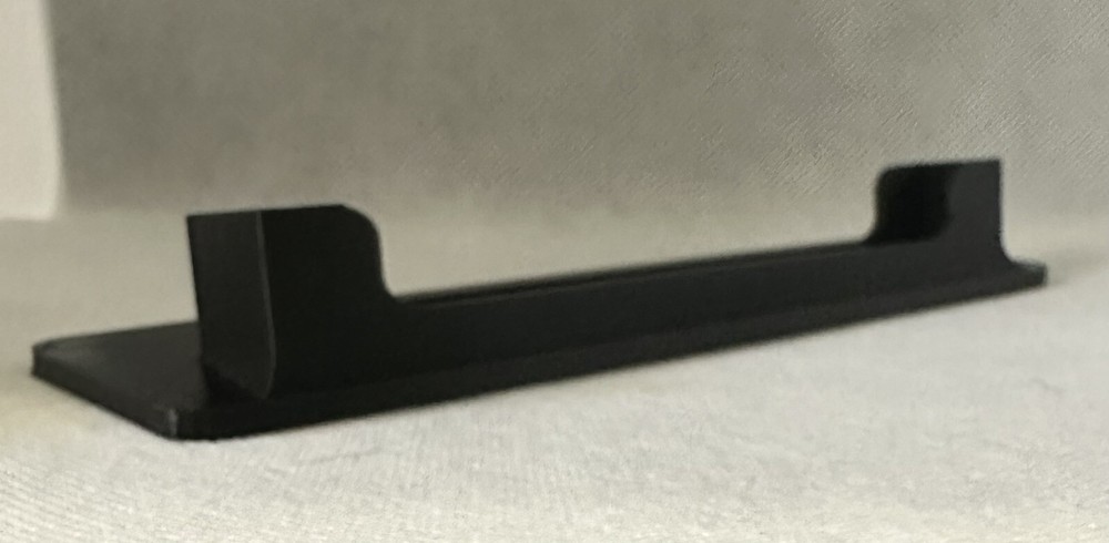 PSA Thick Slab Horizontal Card Holder Black Display Stand 3d printed
