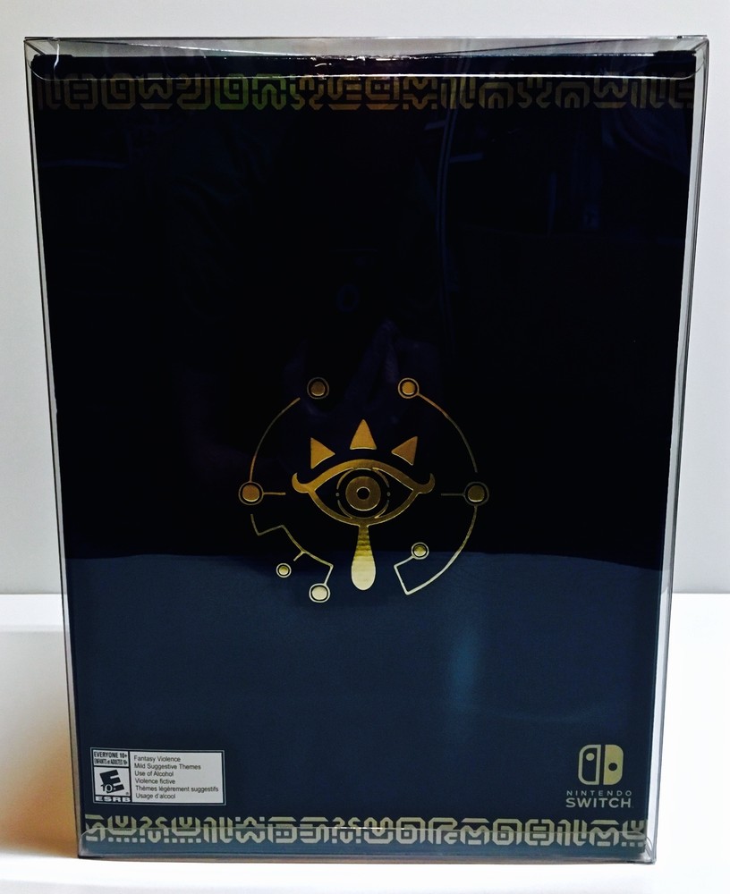 1 Box Protector for ZELDA BOTW MASTER EDITION NTSC SIZE ONLY! Nintendo Switch