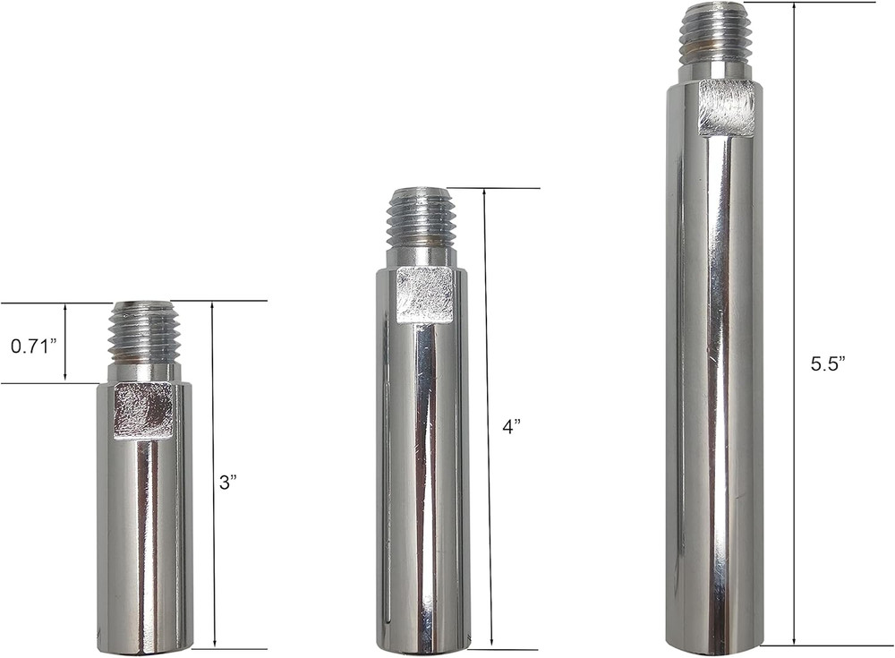 5 8 11 Angle Grinder Extension Shaft Connecting Rod with Grinder Adjustable Span