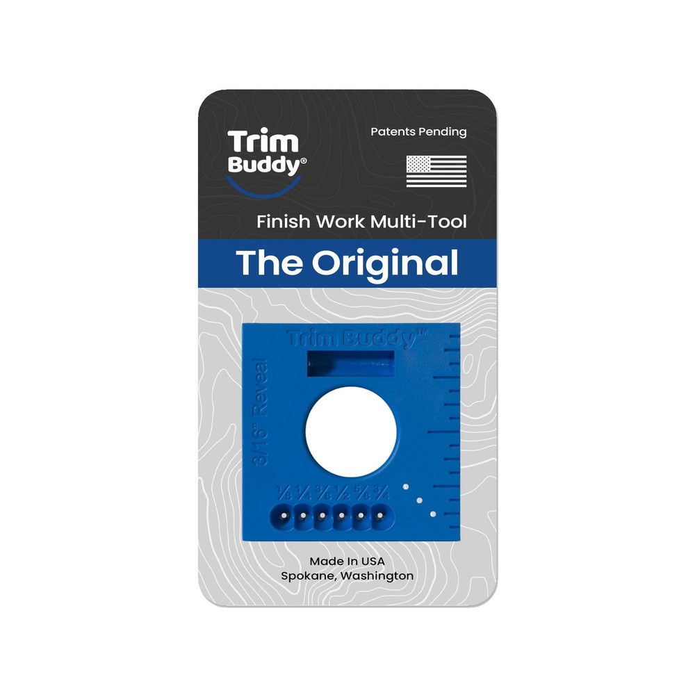 Trim Installation Finishing Carpentry Multi-Tool for Door & Window Blue