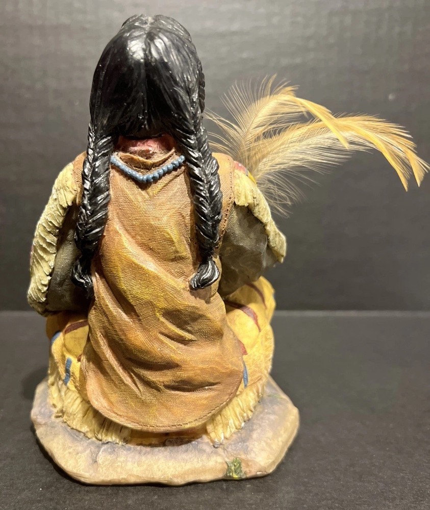 Indian Chief Sitting