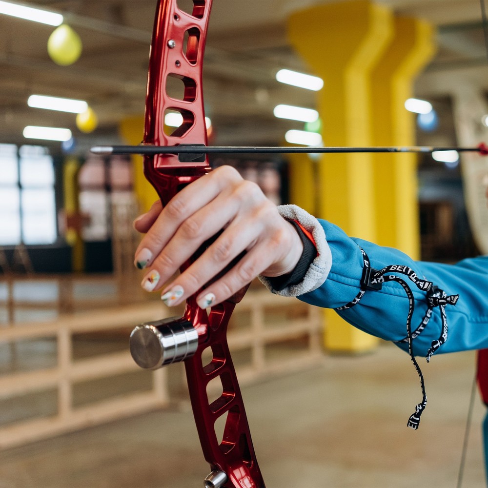 Arrow Rest Plastic Adhesive Archery Arrow Support for Left Hand, 12 Pack