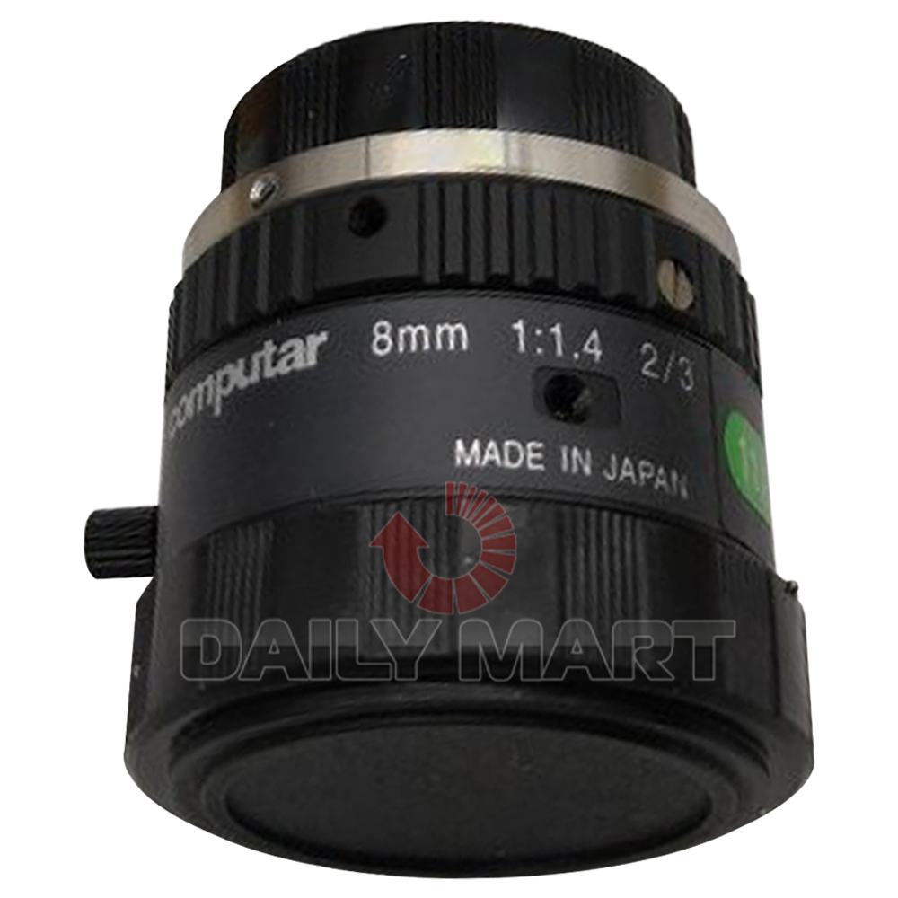 Used & Tested COMPUTAR M0814-MP2 Industrial Lens