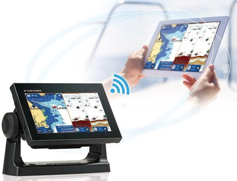 Furuno GP1971F 9" Color GPS Chartplotter 50/200 kHz 600W 1kW CHIRP Fishfinder