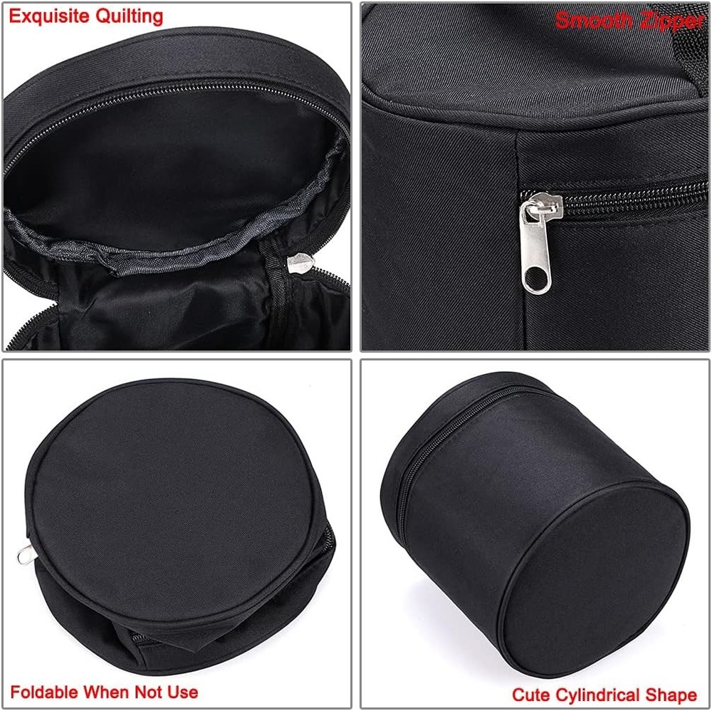 BTSKY Multifunction Marker Case - Zippered Canvas Pen Bag Pencil Organizer...