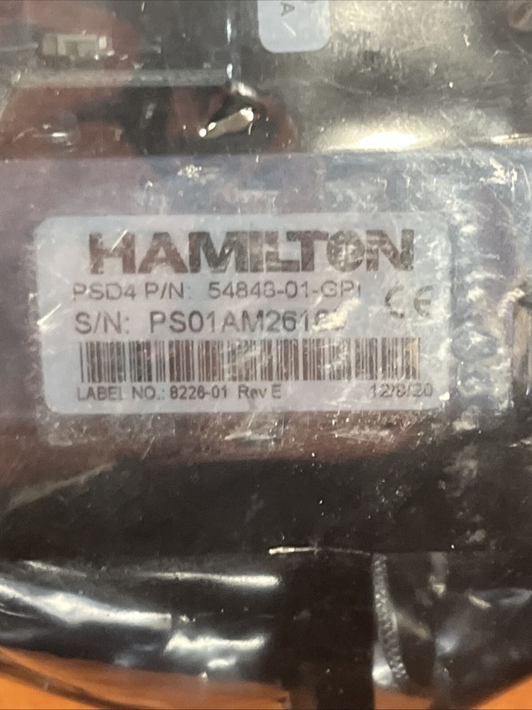 Hamilton PSD4 Precision Syringe Pump 54848-01-GPI Rev E