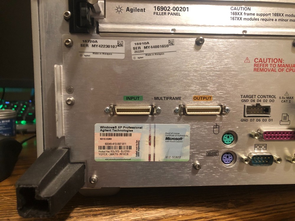 Agilent 16902B Modular Logic Analysis System Mainframe w/o Modules