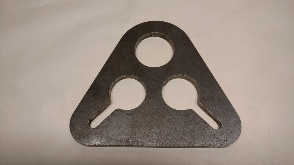 3/8" LOAD LEVELING EYE - D-RING - SHACKLE MOUNT - TRAILER TIE DOWN - PULL EYE