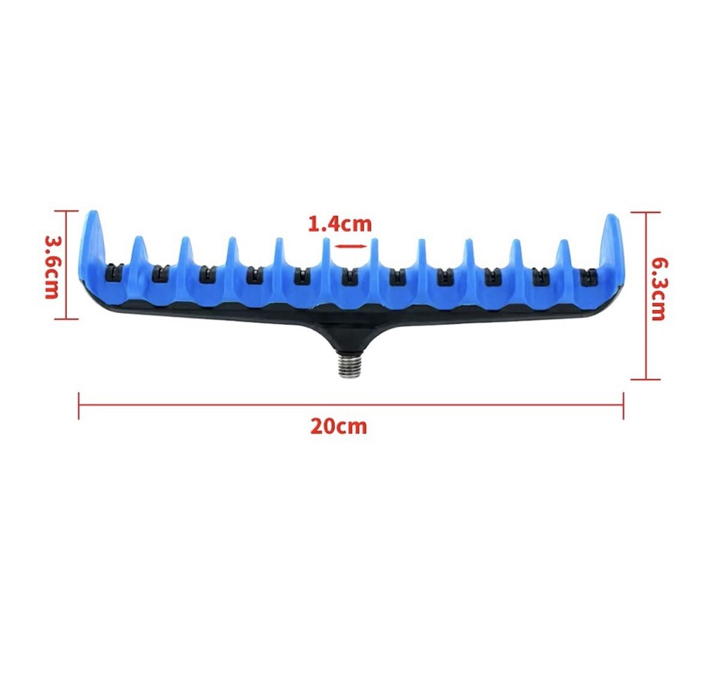 ROD SAFE MULTI POSITION ROD REST HEAD FOR BOMB & METHOD FEEDER FISHING.
