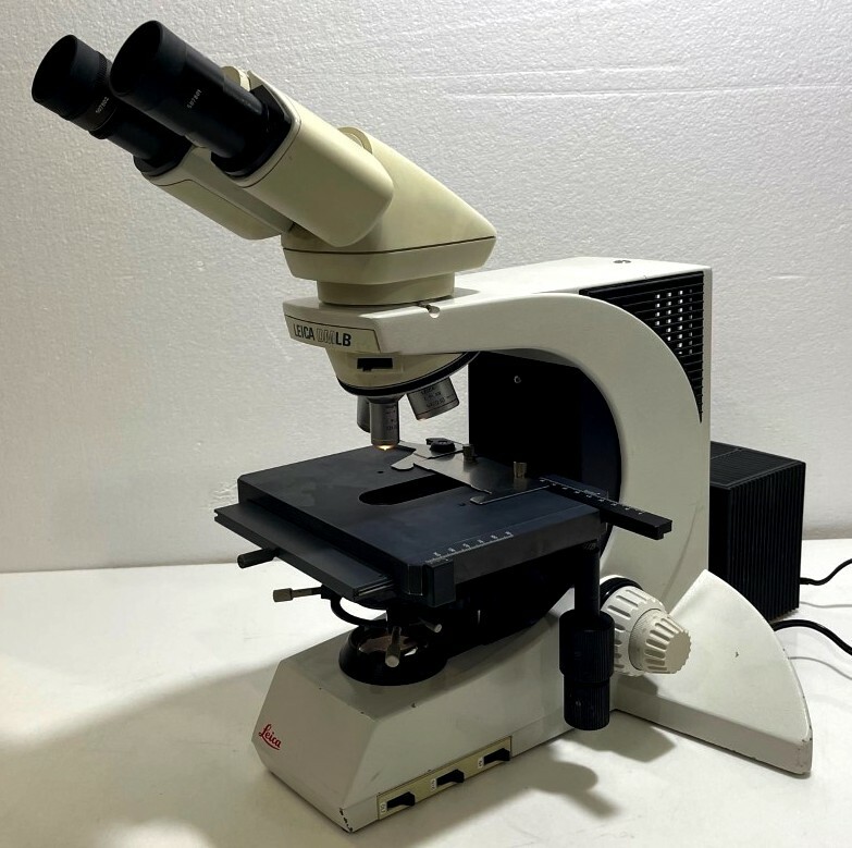 Leica Microscope DMLB W/ C plan Objectives, DHL Shipping