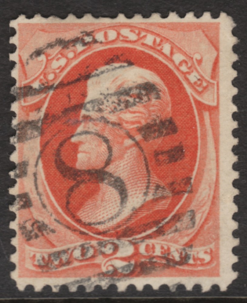 Scott #183 1879 Ellipse Cancel     MSP08-32