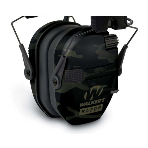 Walker’s Razor Slim Electronic Muff (MultiCam Camo Gray)