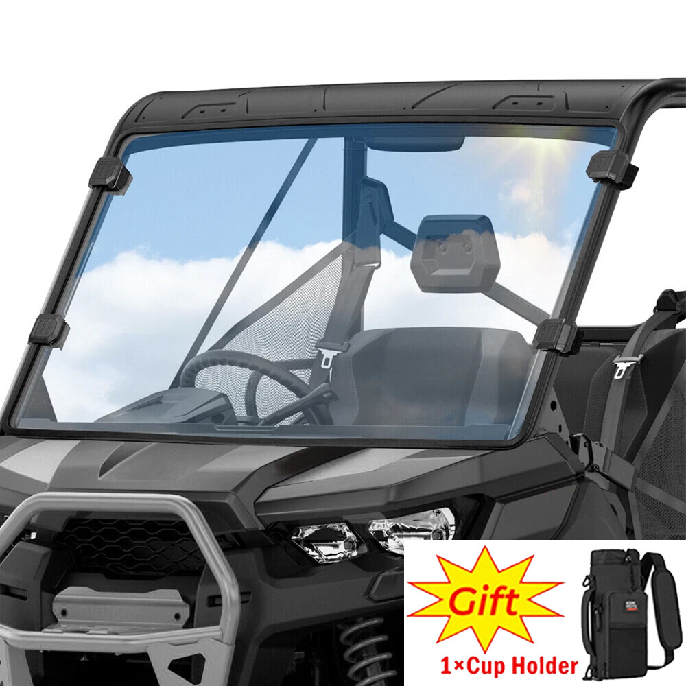 Full Windshield Scratch Resistant for Can Am Defender HD 5 HD 8 HD 10 2016-2025