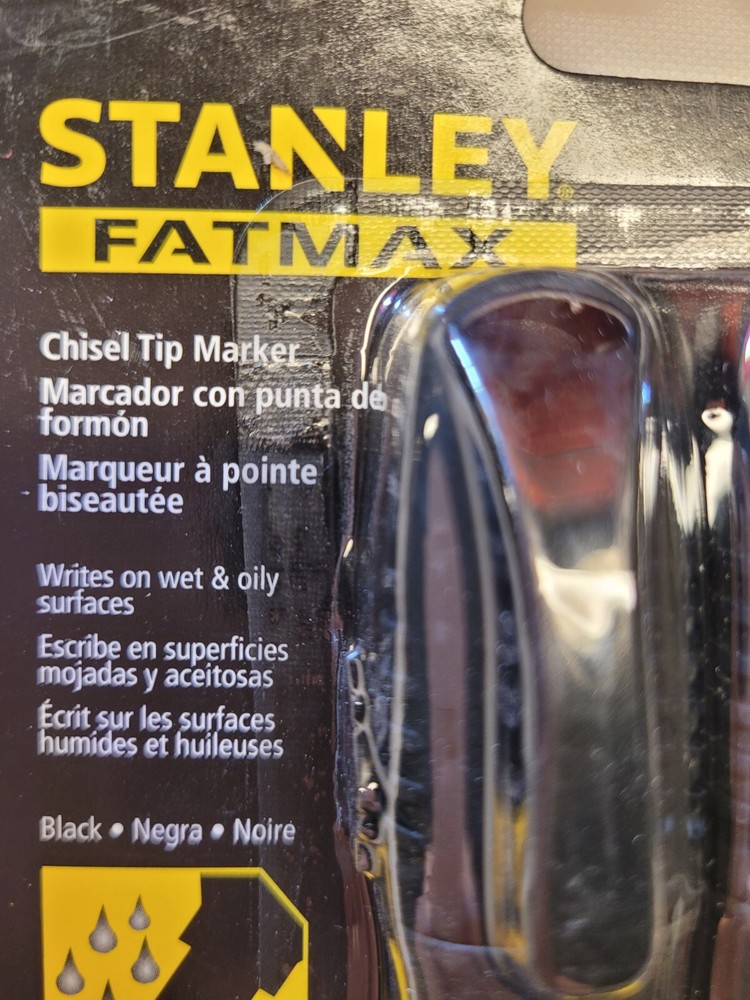 Chisel Tip Market. Stanley FATMAX Extreme Chisel Tip Marker 2 Pack.
