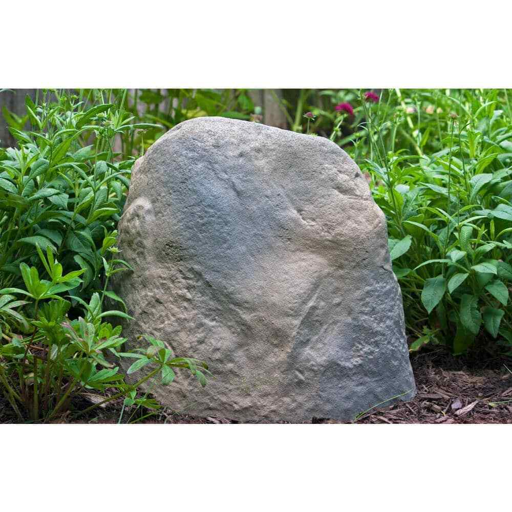 Plastic Landscape Rock Medium Natural Textured Finish Cover Unwanted Objects
